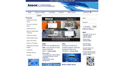 Desktop Screenshot of ansoncorp.com